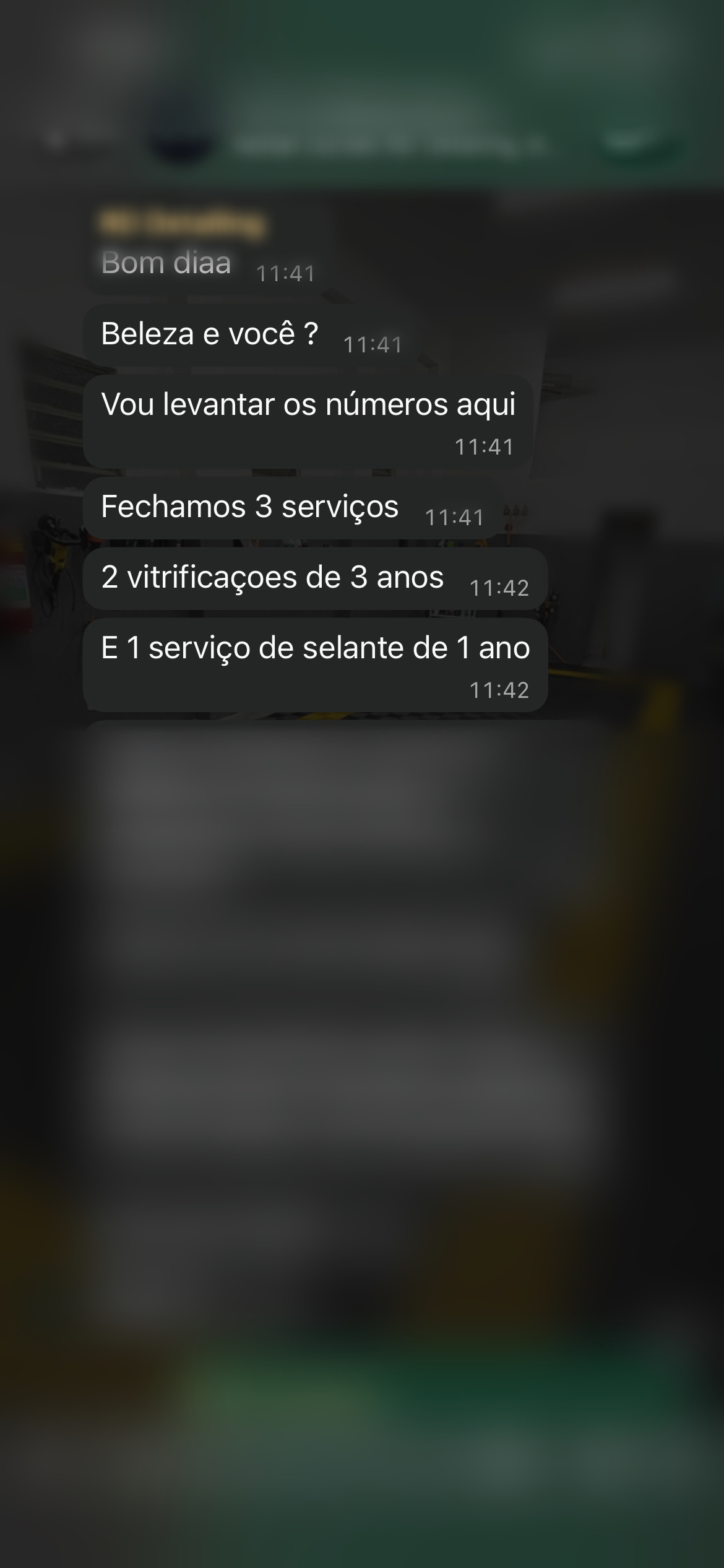 Depoimento de cliente